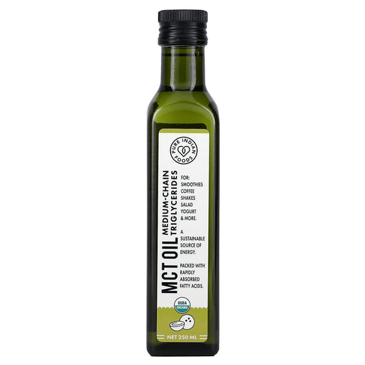 Pure Indian Foods, MCT Oil, 250 ml - Image 1