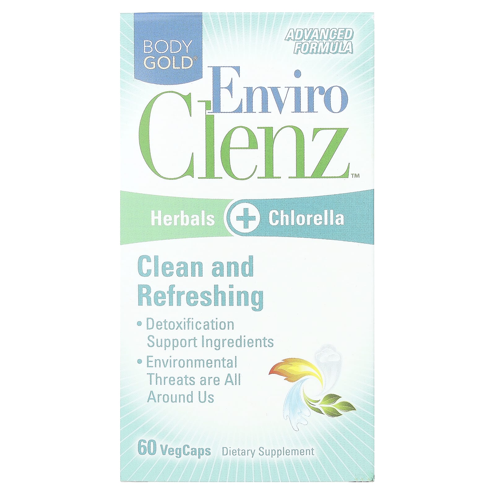 Enviro Clenz Advanced Detox Formula by BodyGold - 60 VegCaps - Image 1