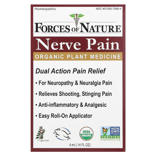 Forces of Nature Nerve Pain Relief Roll-On Applicator - Image 1