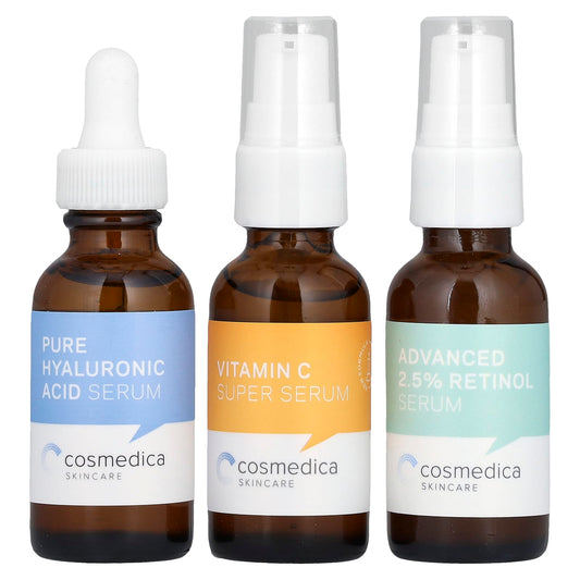 Cosmedica Skincare Essential Trio Kit - Anti-Aging Regime for Youthful Glow - Image 1