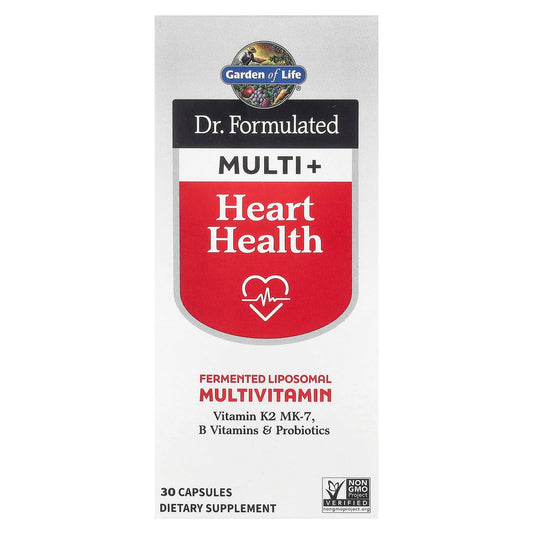 Garden of Life Dr. Formulated Multi+, Heart Health Multivitamin - Image 1