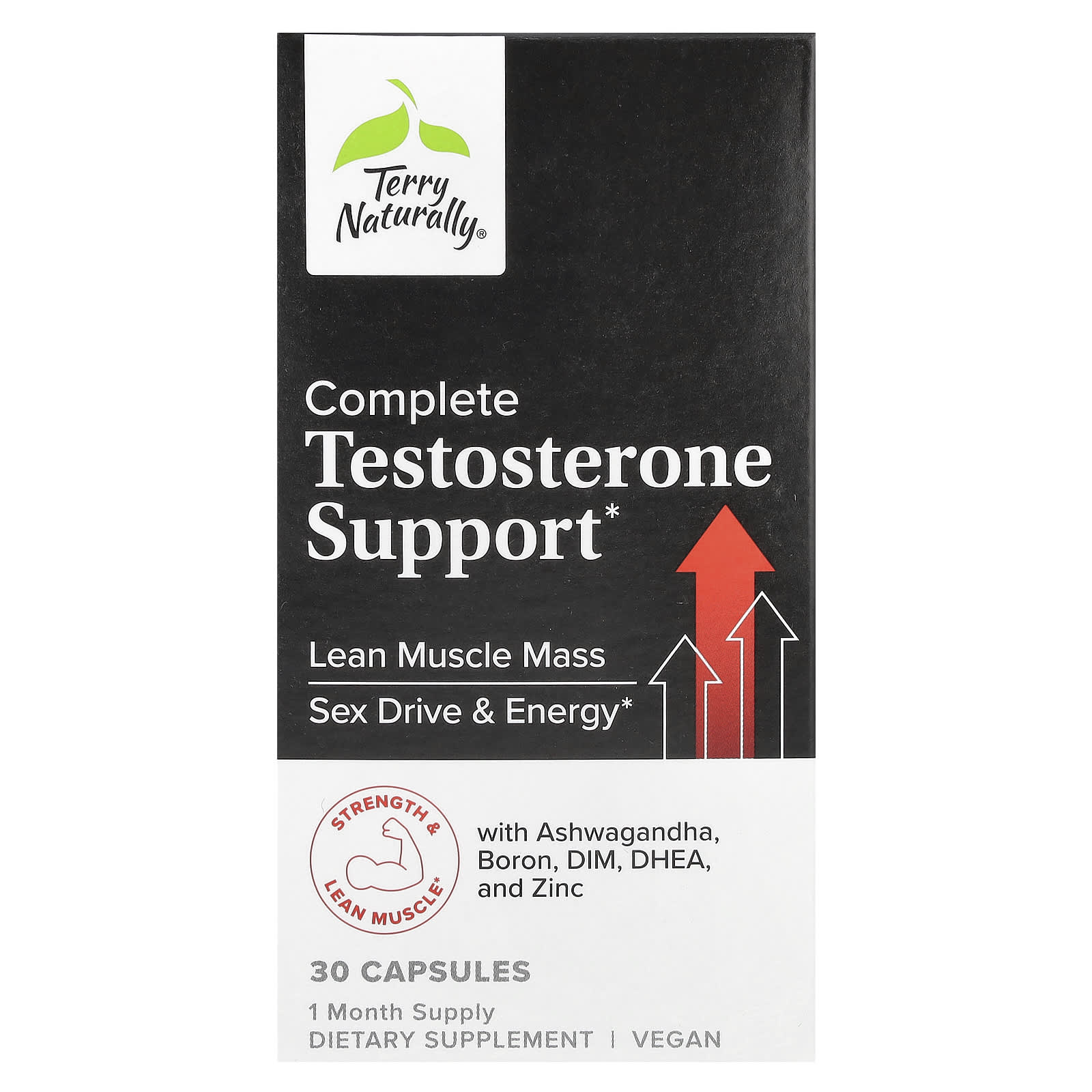 Terry Naturally, Complete Testosterone Support, 30 Capsules - Image 1