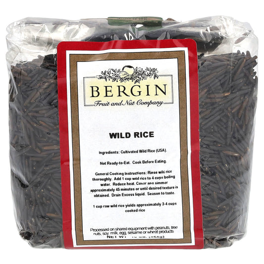 Nourish with Wild Rice from Bergin Fruit and Nut Company - 16 oz - Image 1