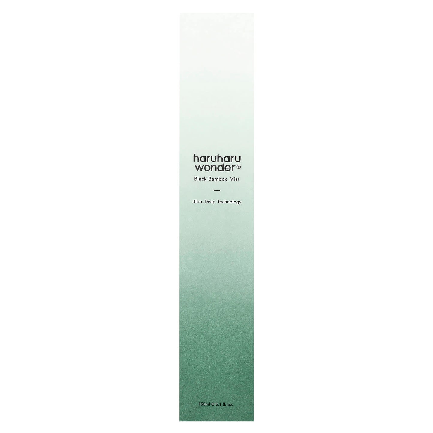 Haruharu Black Bamboo Face Mist for Soothing & Hydrating Skin - Image 2