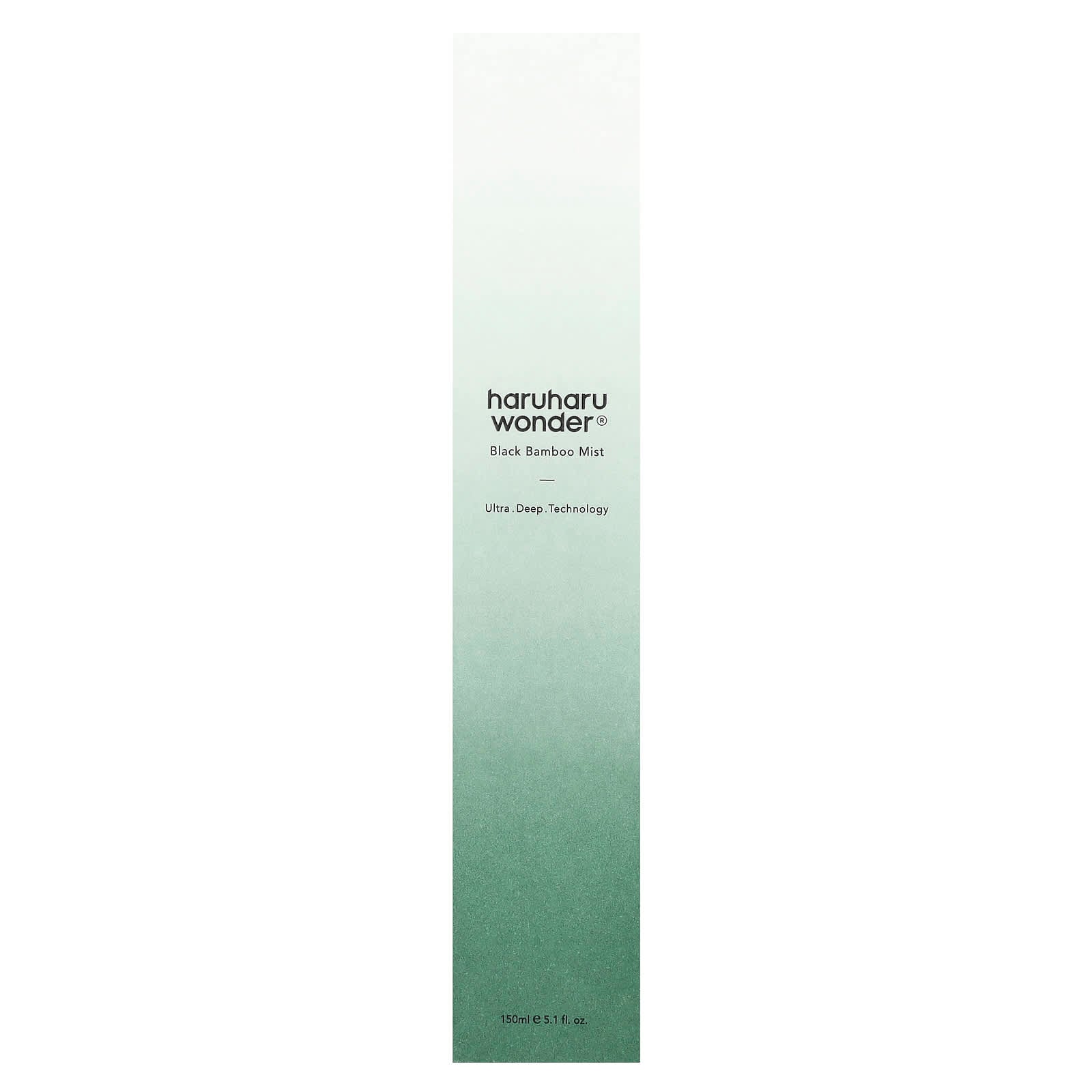 Haruharu Black Bamboo Face Mist for Soothing & Hydrating Skin - Image 2