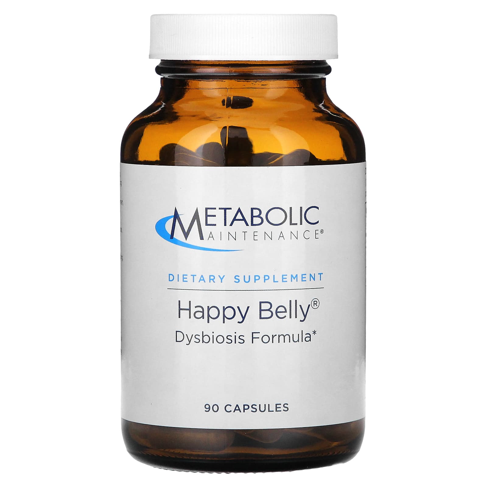 Metabolic Maintenance, Happy Belly, Dysbiosis Formula, 90 Capsules - Image 1