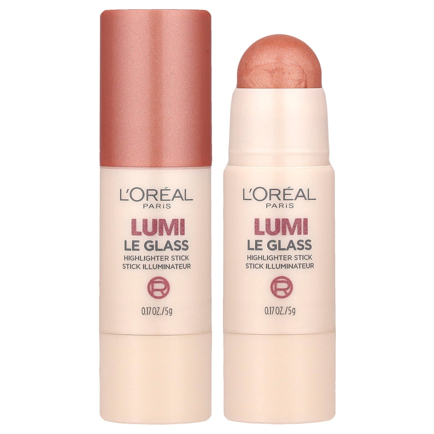 L'Oréal, Lumi, Le Glass Highlighter Stick, 620 Glassy Pink Ballet, 0.17 oz (5 g) - Image 1