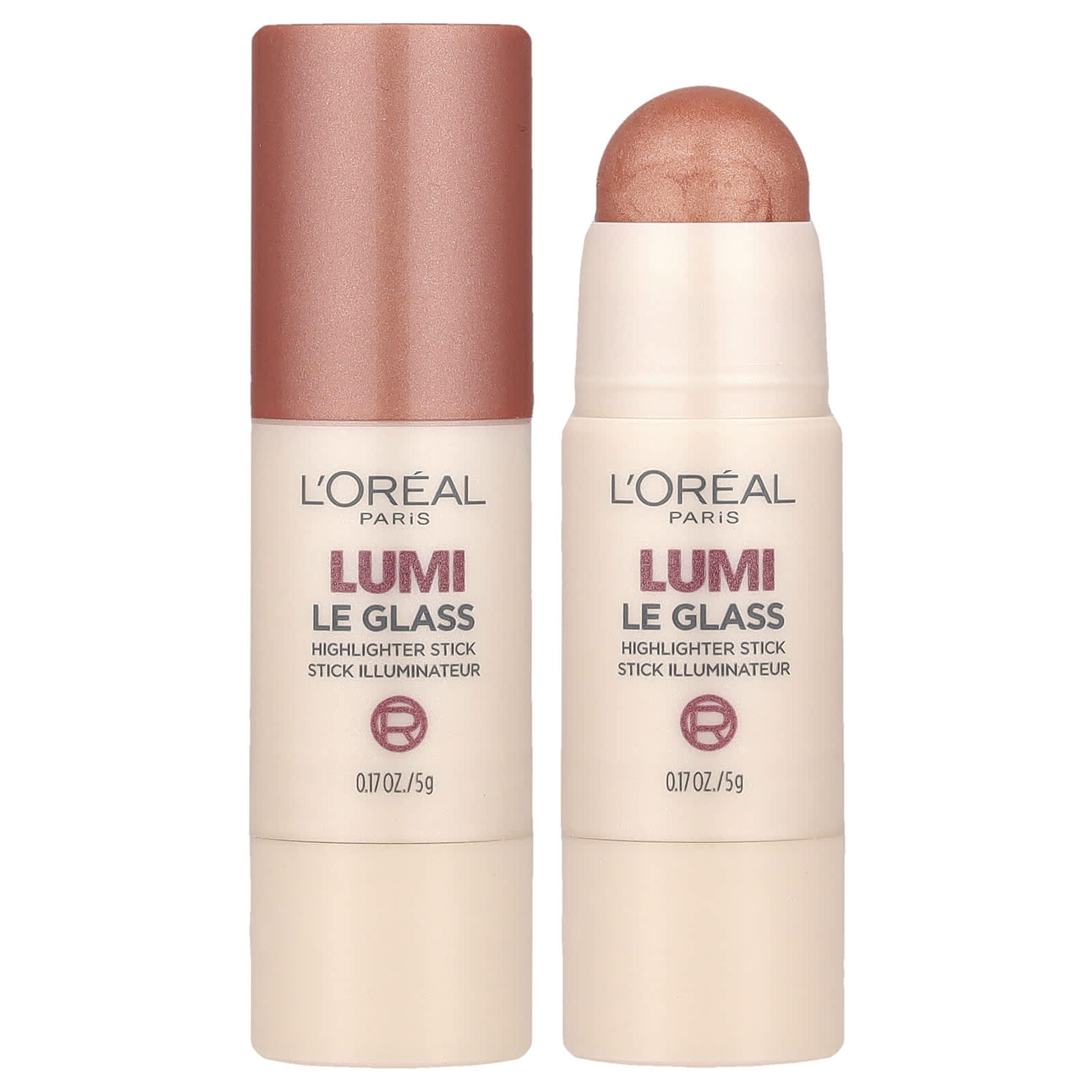 L'Oréal, Lumi, Le Glass Highlighter Stick, 620 Glassy Pink Ballet, 0.17 oz (5 g) - Image 1
