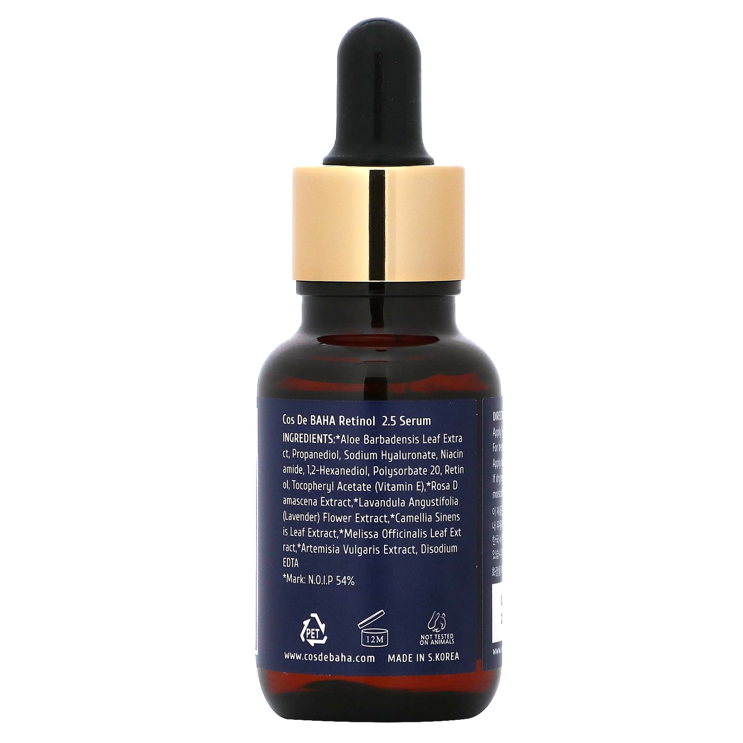 Cos De BAHA Retinol 2.5% Serum for Intensive Skin Care - Image 2
