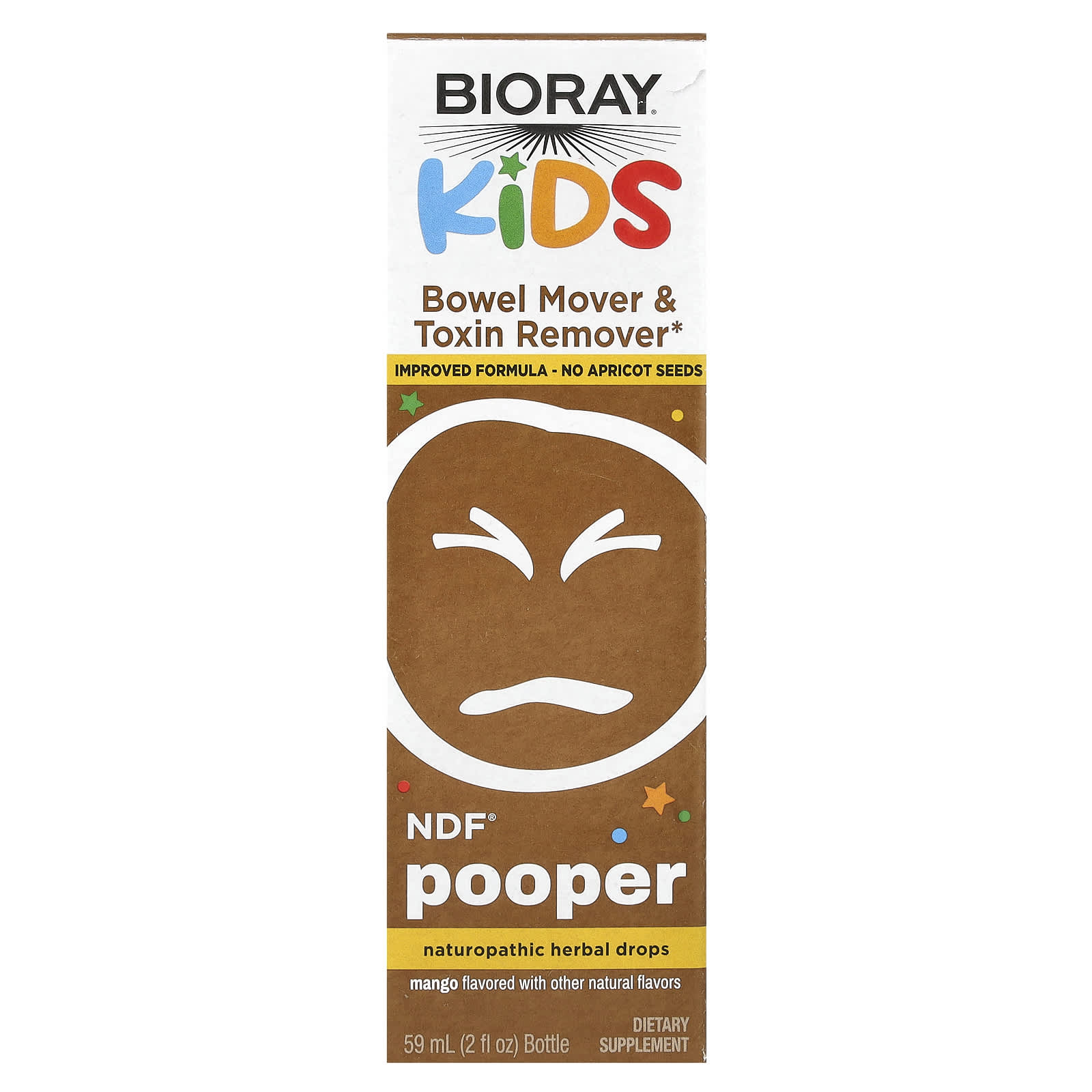 Bioray NDF Pooper for Kids - Natural Bowel Support & Toxin Remover - Image 1