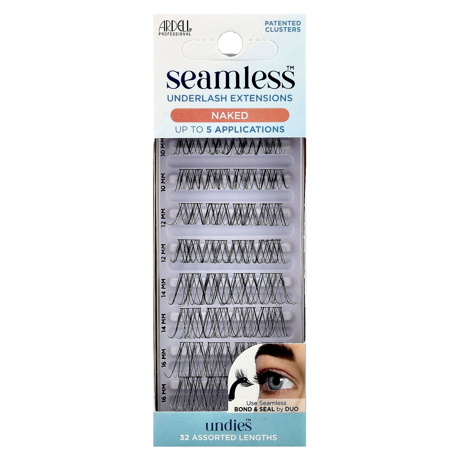Ardell Seamless Underlash Extensions - 32 Assorted Lengths - Image 1
