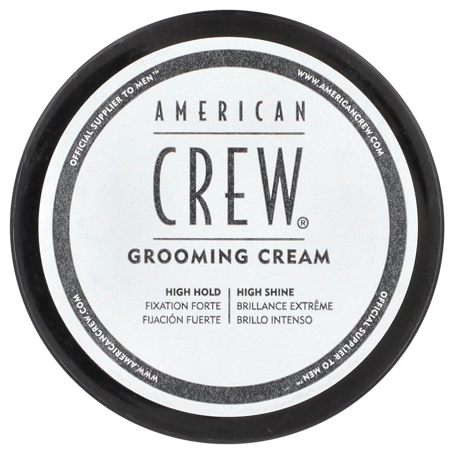 American Crew Grooming Cream for Men, 3 oz - High Hold, High Shine - Image 1