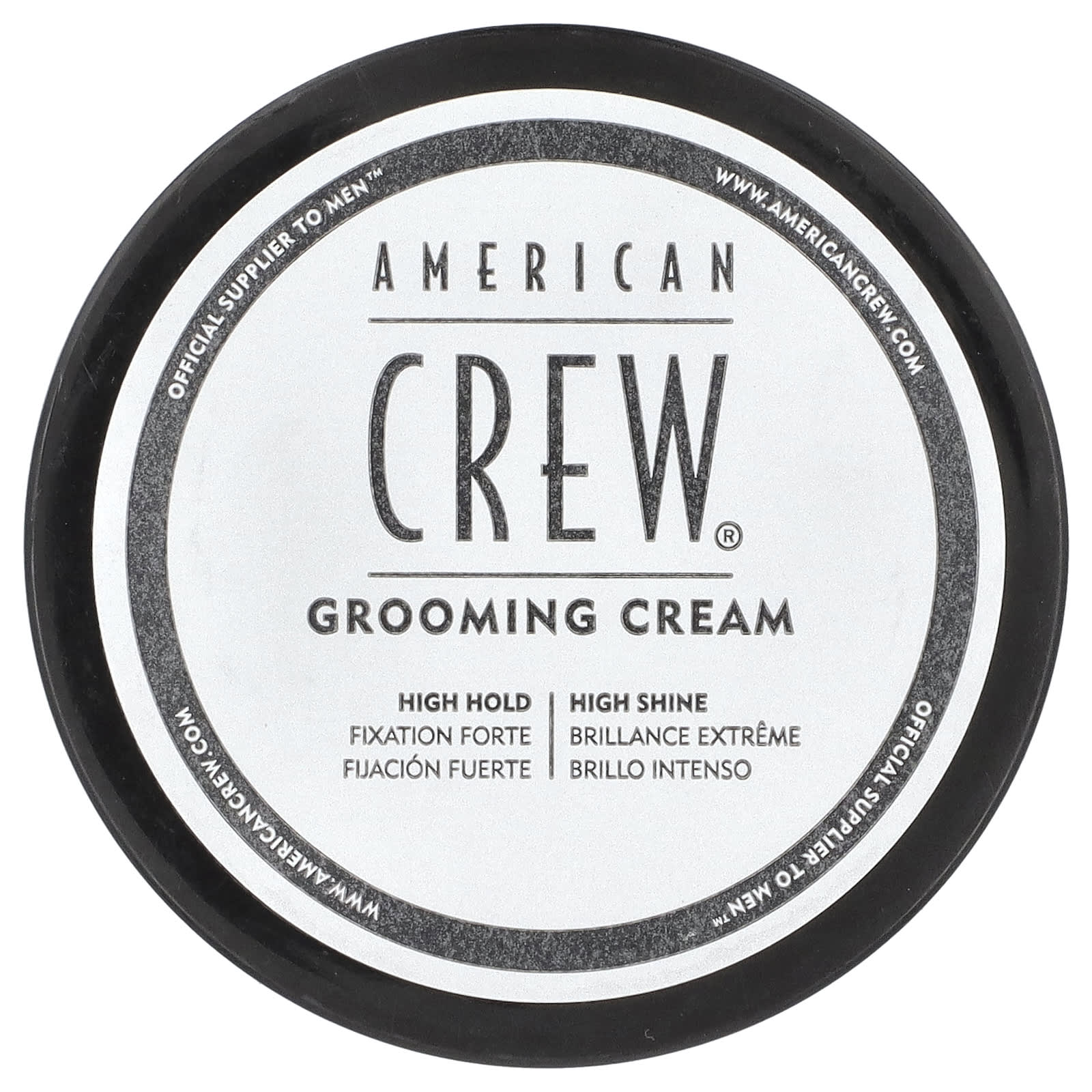 American Crew Grooming Cream for Men, 3 oz - High Hold, High Shine - Image 1