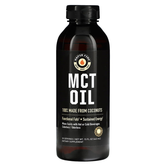 RAPIDFIRE, MCT Oil, 15 fl oz (443 ml) - Image 1