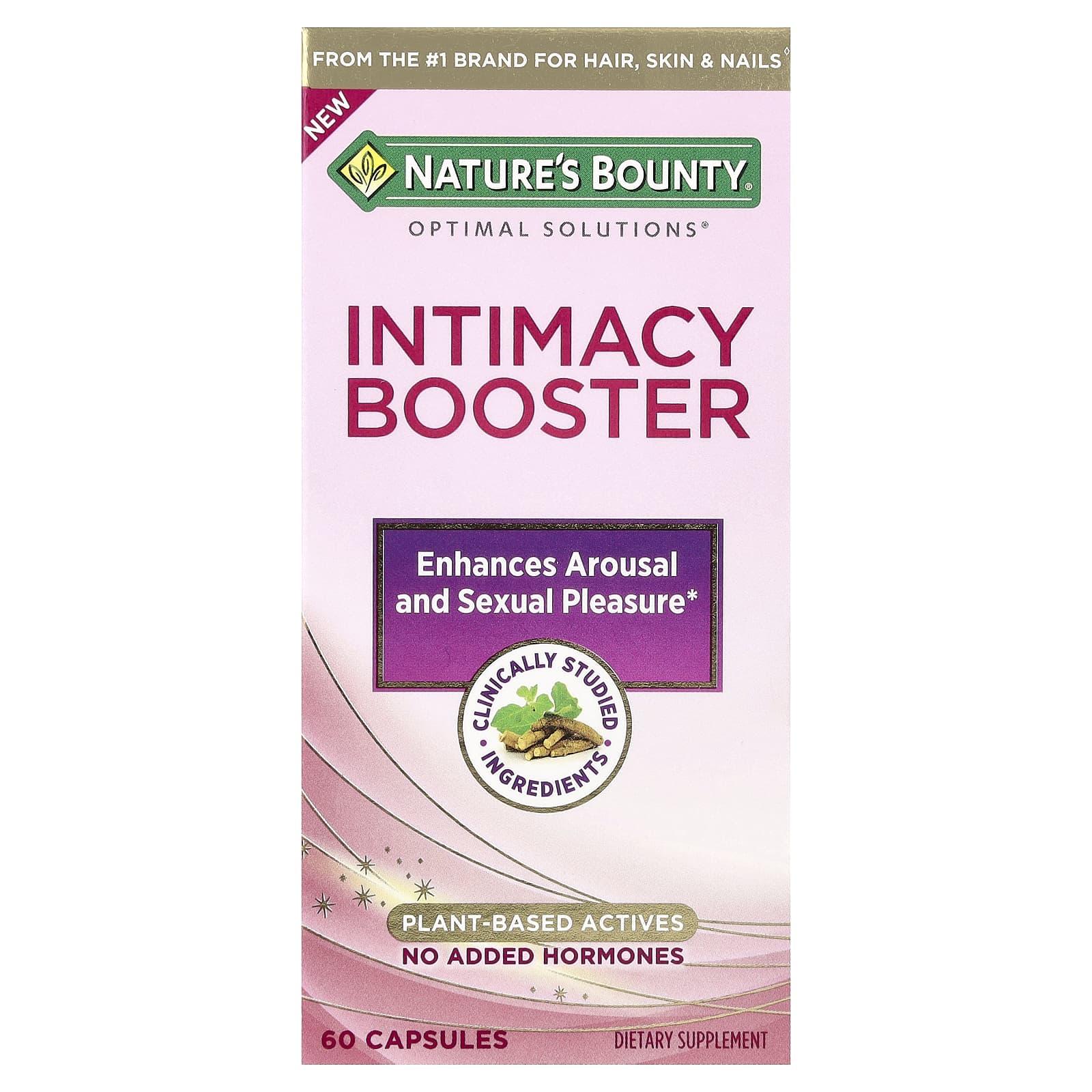 Nature's Bounty, Optimal Solutions®, Intimacy Booster, 60 Capsules - Image 1