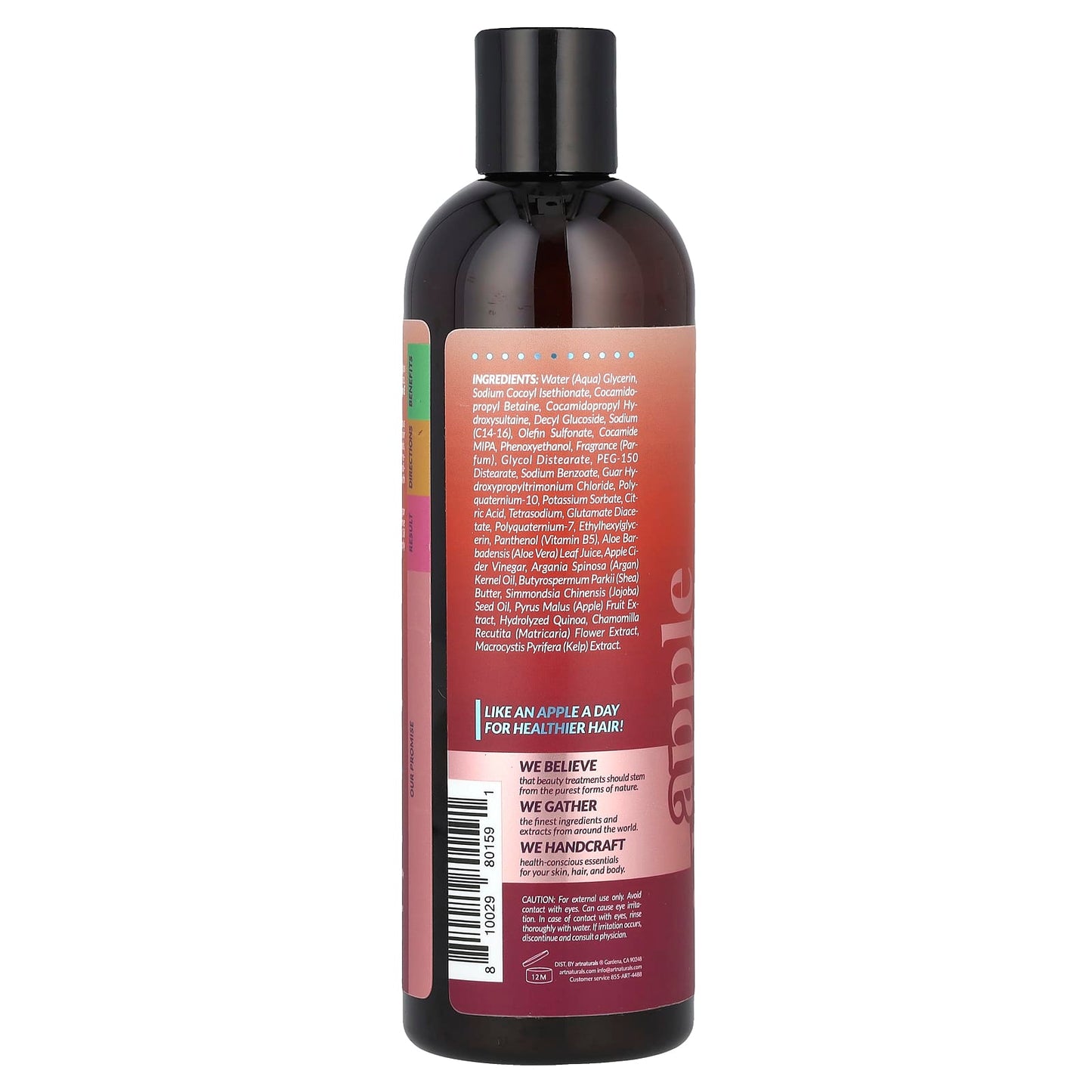 Apple Cider Vinegar Shampoo for All Hair Types - Natural & Vegan - Image 2