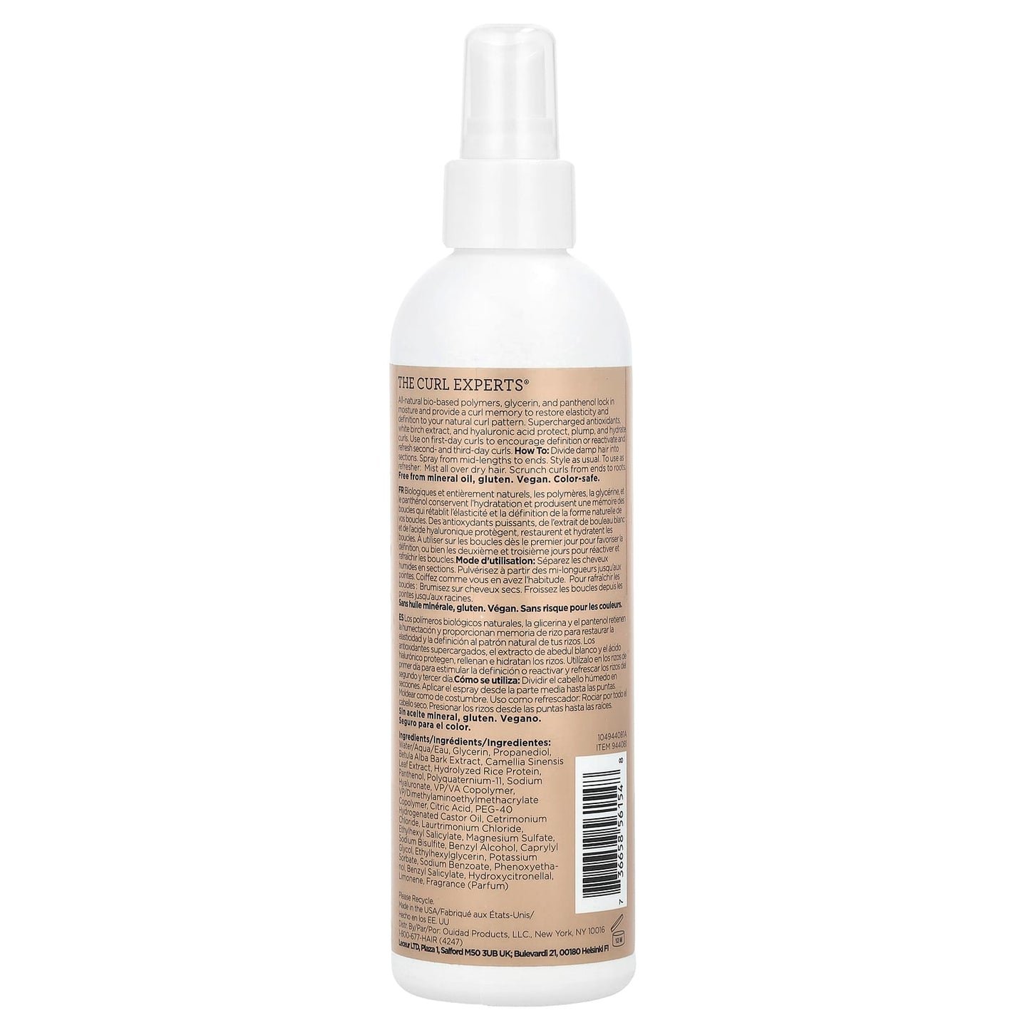 Ouidad, Curl Shaper®, Bounce Back, Reactivating Mist , 8.5 fl oz (250 ml) - Image 2