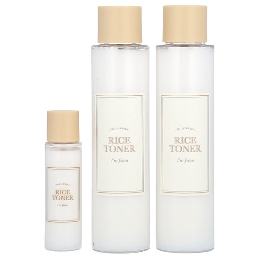 Rice Toner Special Set by I'm From for Balanced Glowing Skin - Image 1