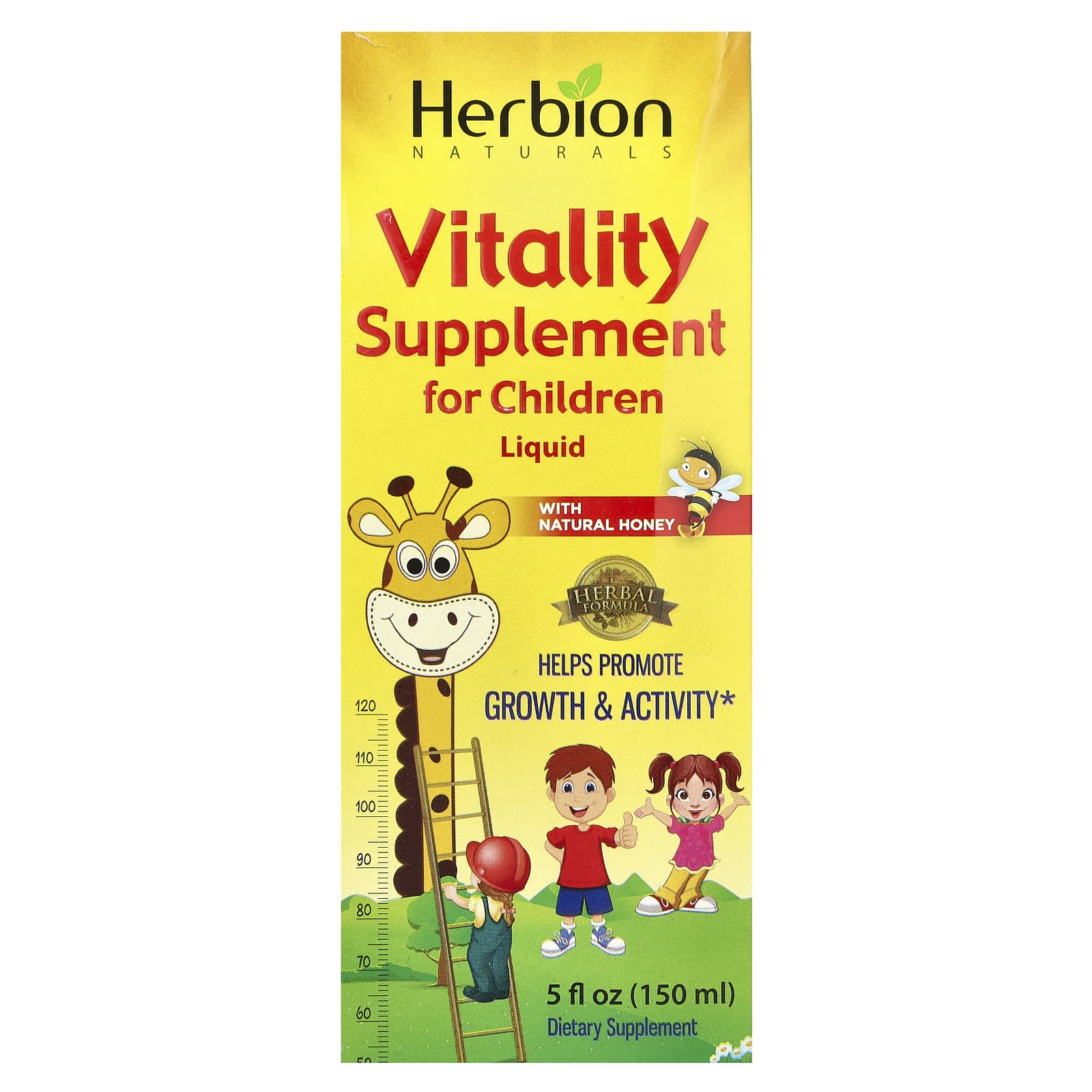 Herbion Naturals Vitality Supplement for Kids - Boost Energy & Growth - Image 1