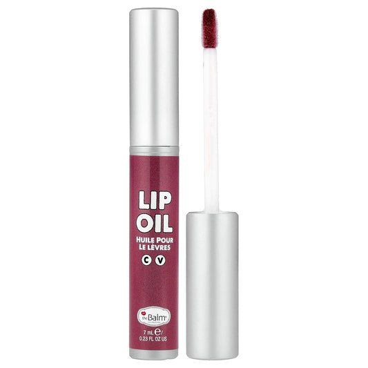 theBalm Cosmetics, Lip Oil, Berry Fast, 0.23 fl oz (7 ml) - Image 1