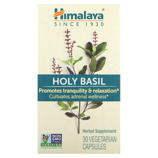 Himalaya Holy Basil Supplement for Stress Relief & Relaxation - Image 1