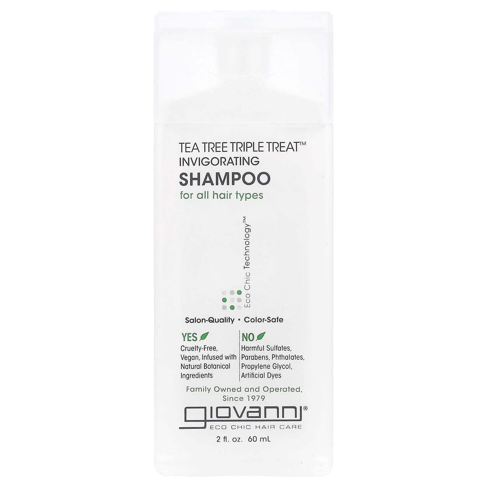 Giovanni Tea Tree Triple Treat Invigorating Shampoo for All Hair Types - Image 1