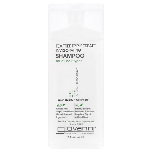 Giovanni Tea Tree Triple Treat Invigorating Shampoo for All Hair Types - Image 1