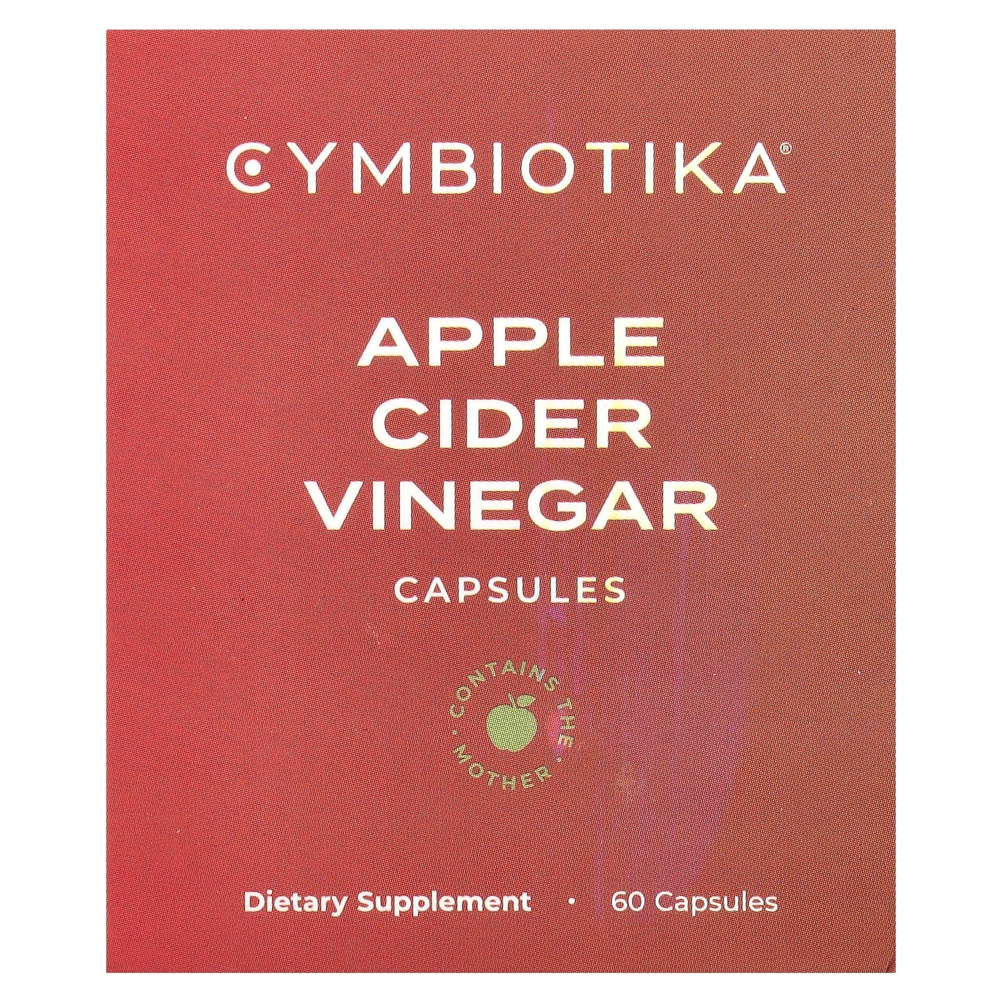 Cymbiotika Apple Cider Vinegar Supplement Capsules - Image 1