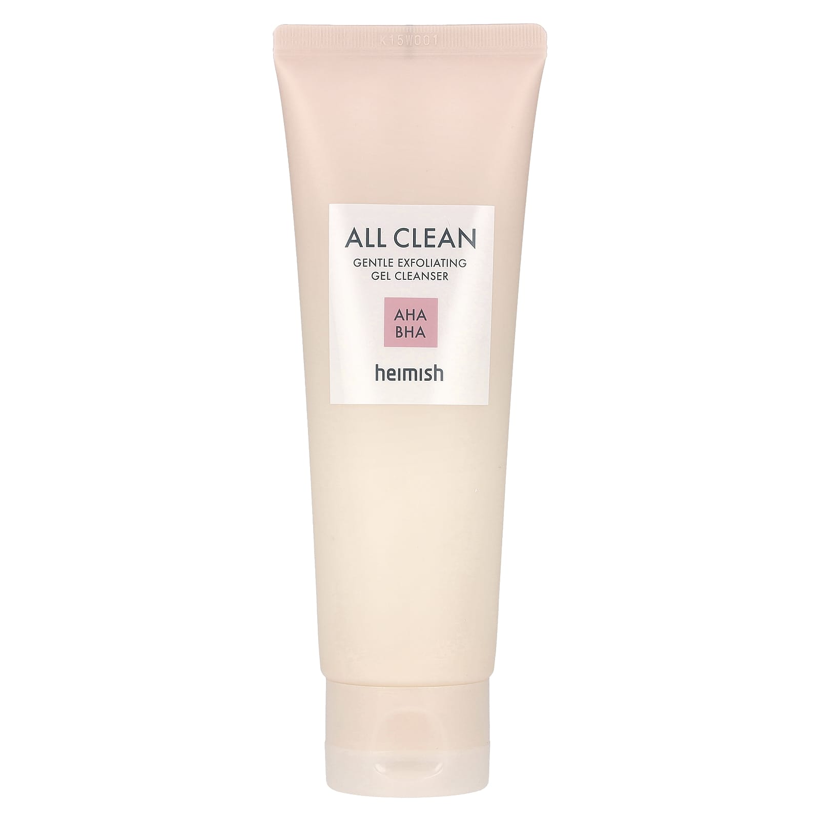 Heimish Gentle Exfoliating Gel Cleanser, AHA BHA, 4.39 fl oz - Image 1