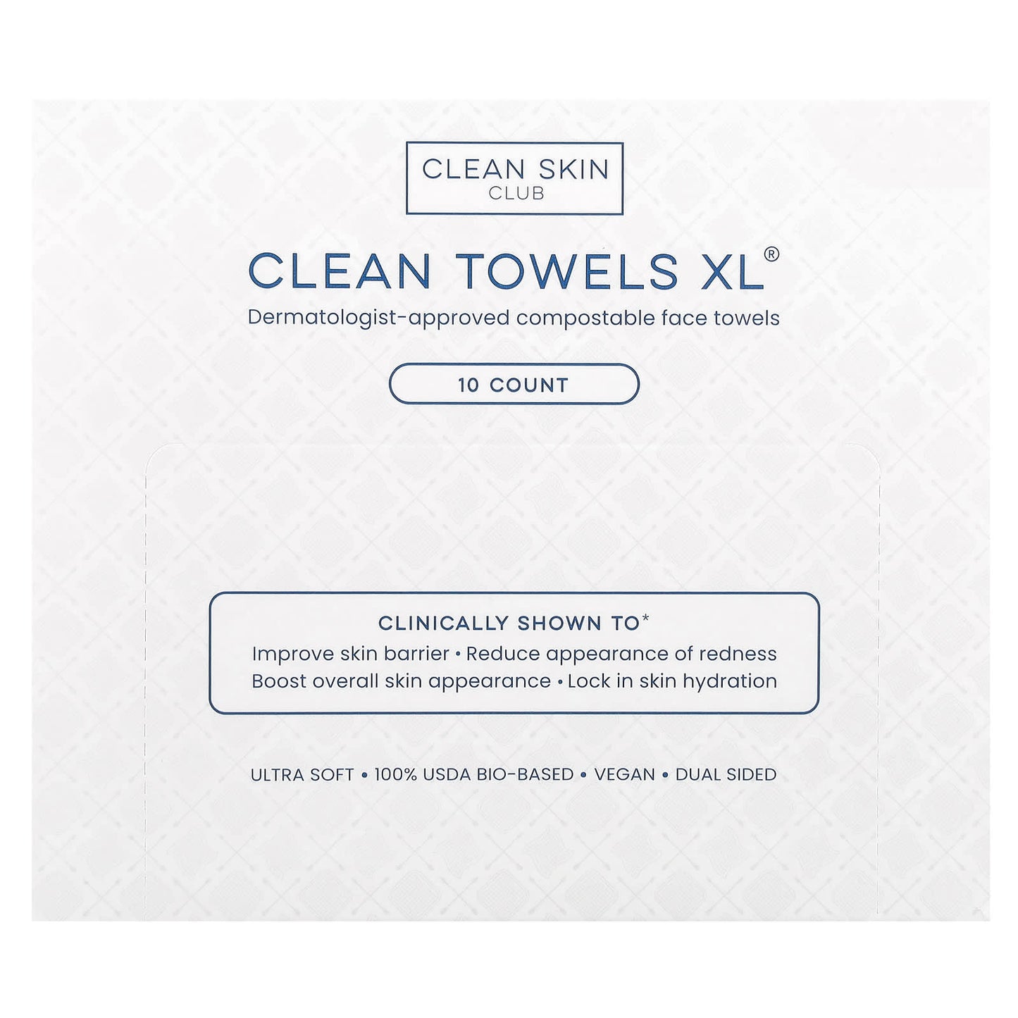 Dermatologist-Approved Compostable Face Towels for Soft, Healthy Skin - Image 1