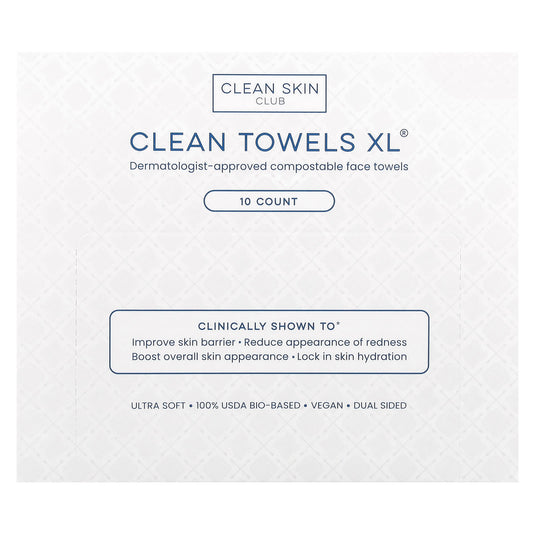 Dermatologist-Approved Compostable Face Towels for Soft, Healthy Skin - Image 1