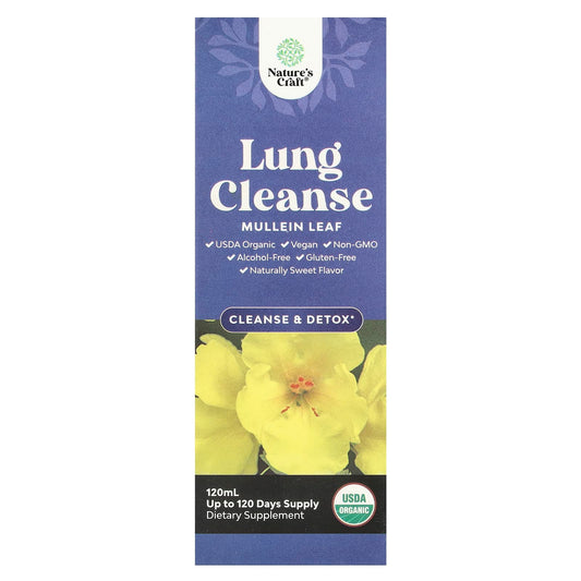 Nature's Craft, Lung Cleanse, 4 oz (120 ml) - Image 1