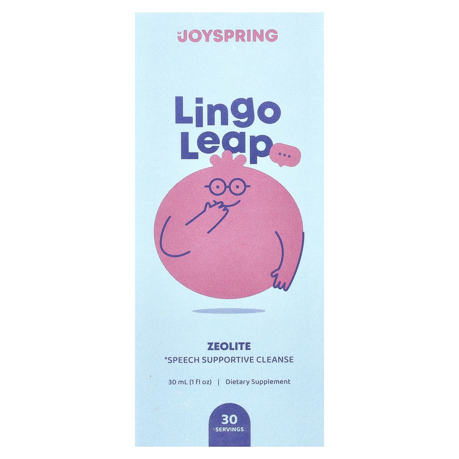 Lingo Leap by JoySpring - Zeolite Speech Supportive Dietary Supplement - Image 1