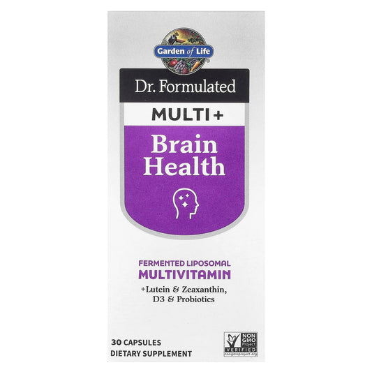 <strong>Garden of Life</strong> Dr. Formulated Multi+ Brain Health Supplement for Optimal Health - Image 1