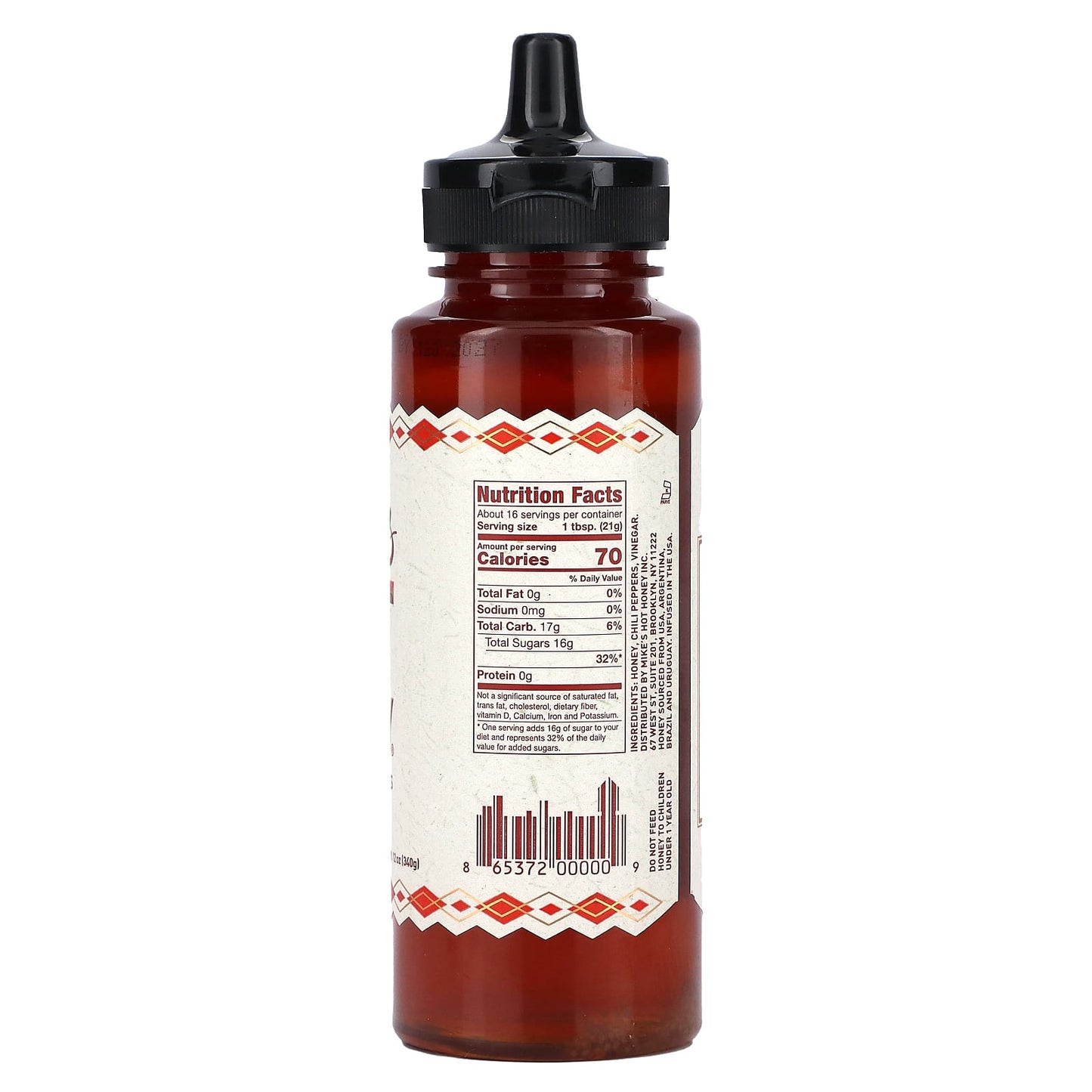 Mike's Hot Honey, Infused With Chilies, 12 oz (340 g) - Image 2