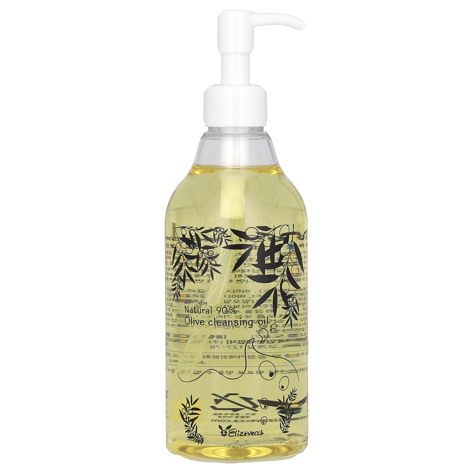 Elizavecca Natural Olive Cleansing Oil for Sensitive Skin, 300ml - Image 1