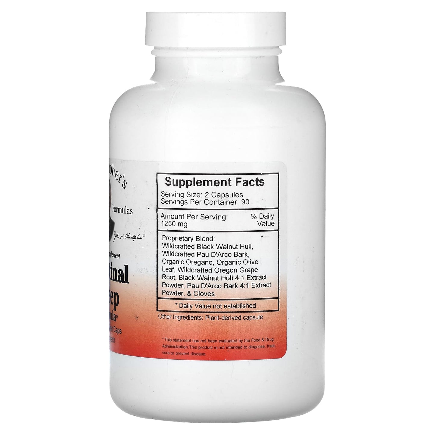 Candida Balance & Gut Health Support by Christopher's Original Formulas - 180 Capsules - Image 2