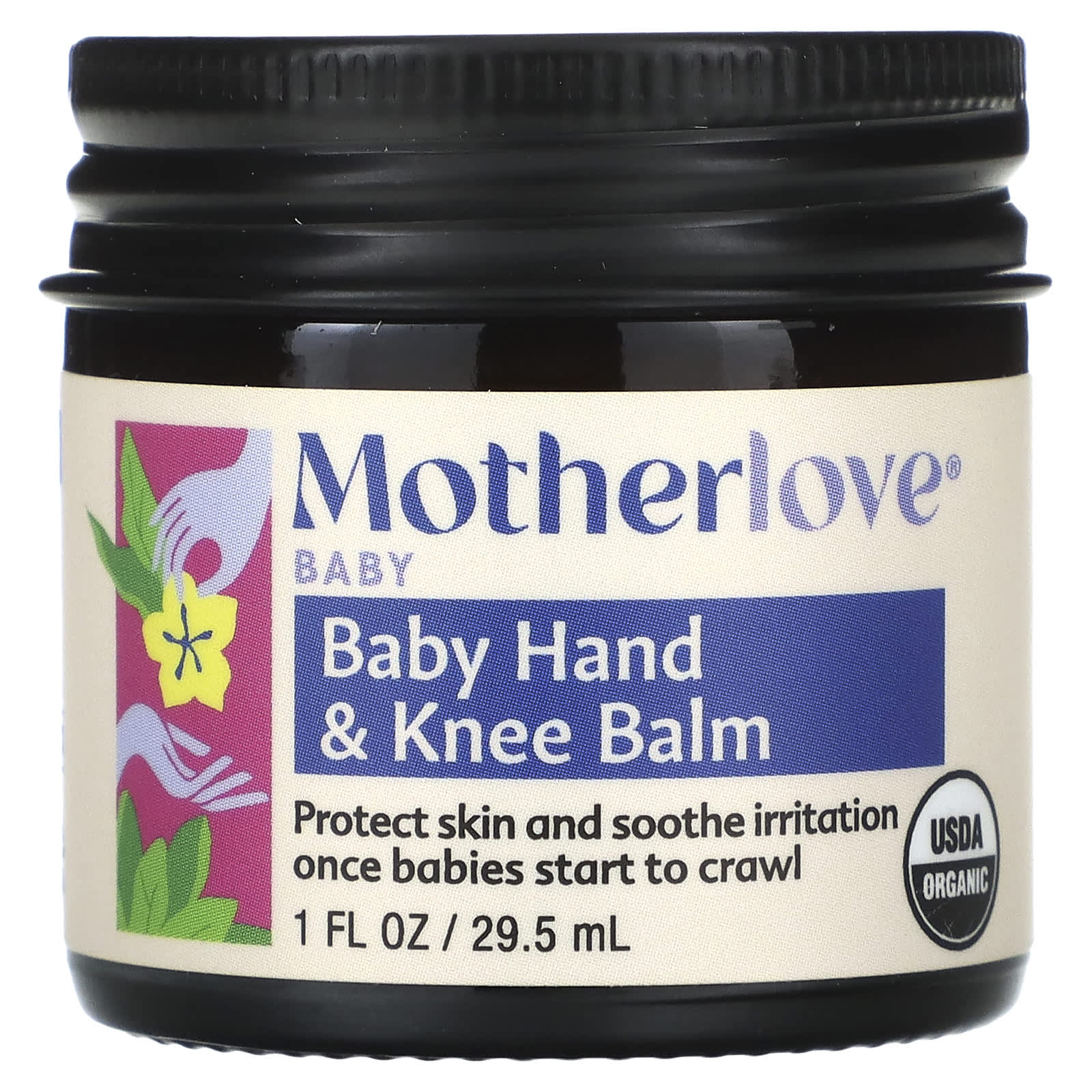 Motherlove, Baby, Hand & Knee Balm, 1 fl oz (29.5 ml) - Image 1