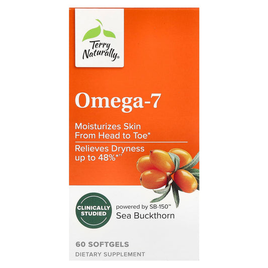 Terry Naturally, Omega-7, 60 Softgels - Image 1
