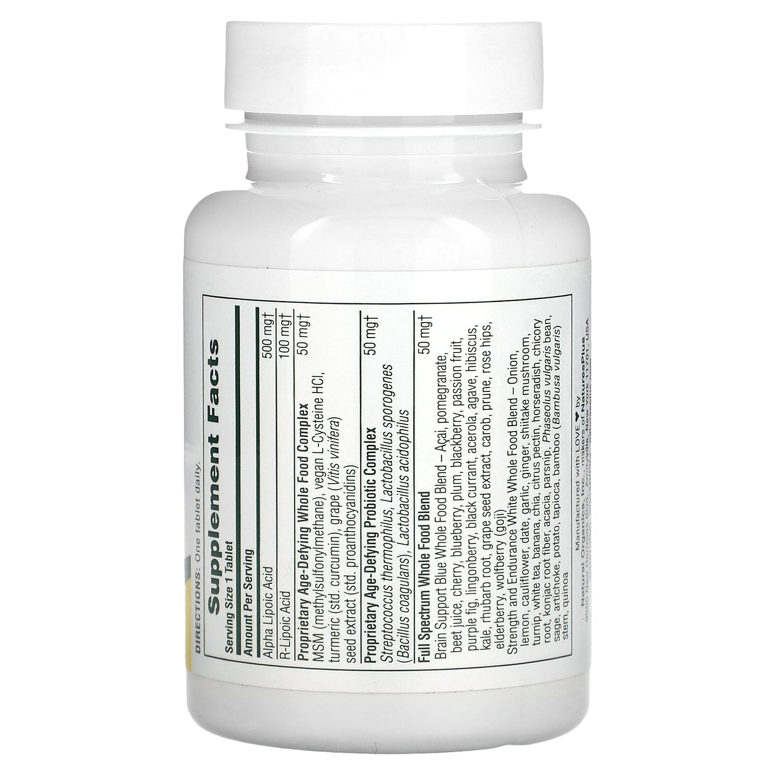 NaturesPlus, Ultra Lipoic, 30 Tablets - Image 2