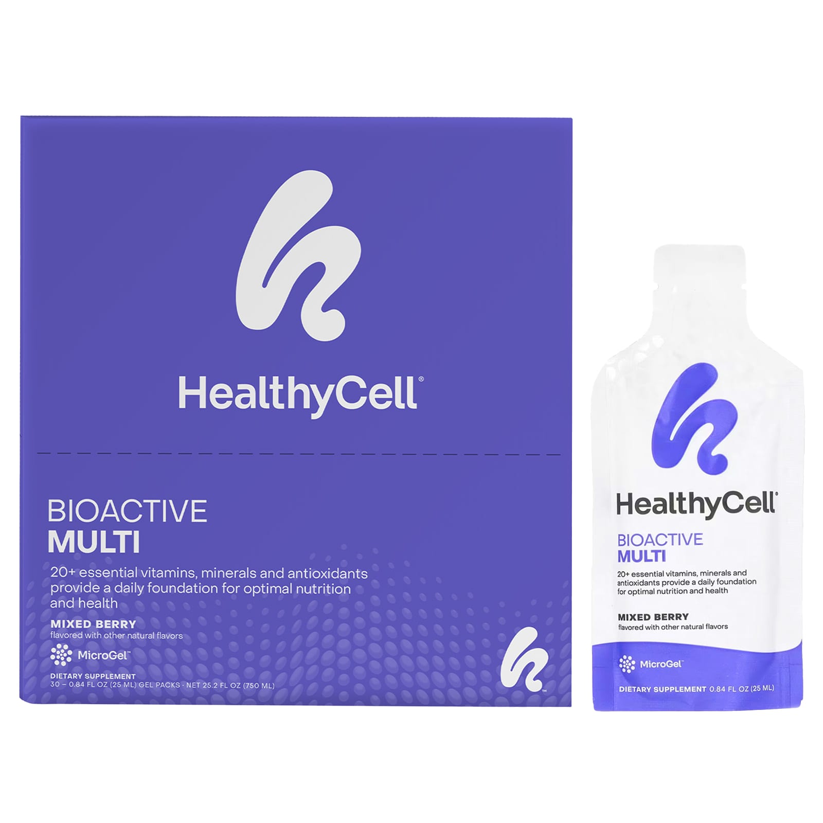 Unlock Optimal Nutrition with HealthyCell Mixed Berry Bioactive Multi - Image 1