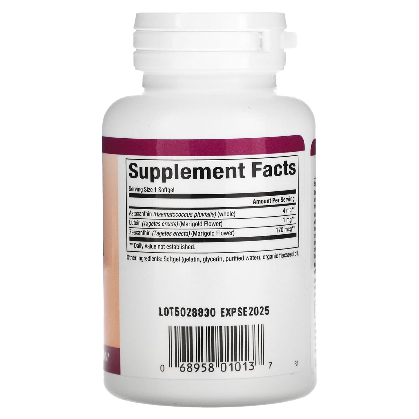 Natural Factors, Astaxanthin Plus, 4 mg, 60 Softgels