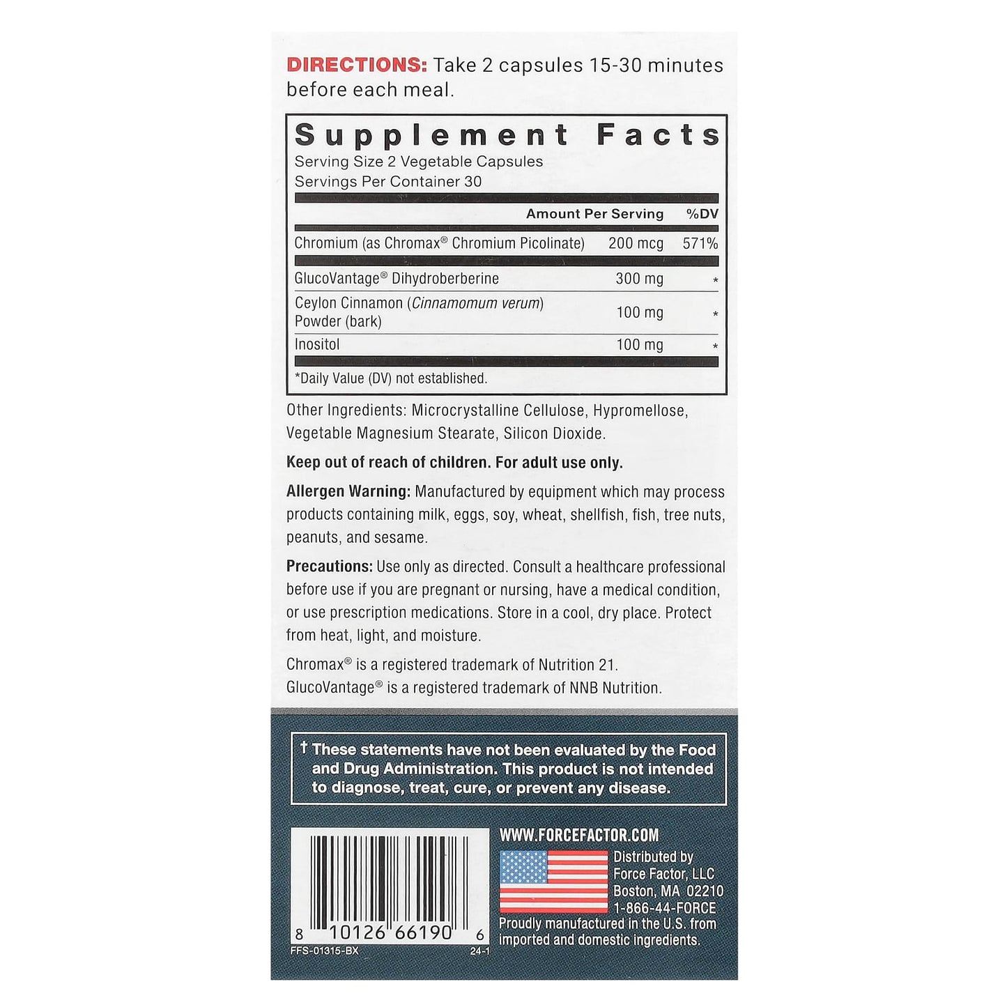 Force Factor Ultra Berberine for Blood Sugar Support & Weight Loss - Image 2