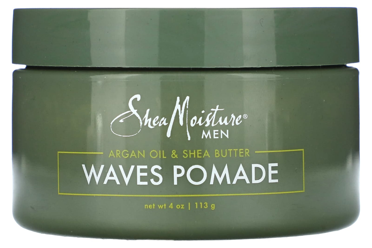 SheaMoisture, Men, Waves Pomade, Argan Oil & Shea Butter, 4 oz (113 g) - Image 1
