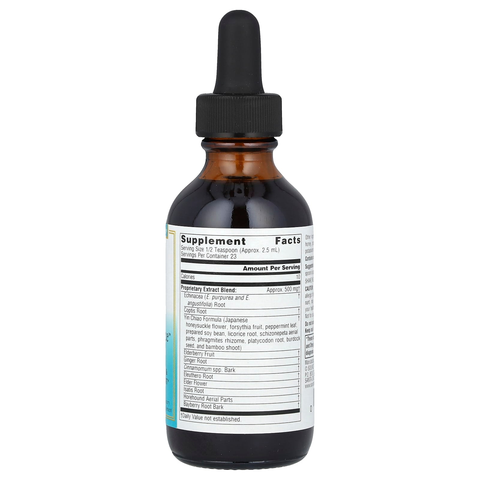 Source Naturals, Wellness, Herbal Resistance™ Liquid, Alcohol Free, 2 fl oz (59.14 ml)