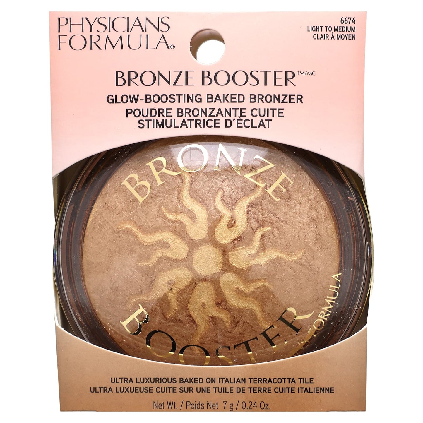 Physicians Formula, Bronze Booster, Glow-Boosting Baked Bronzer, 6674 Light to Medium, 0.24 oz (7 g) - Image 2