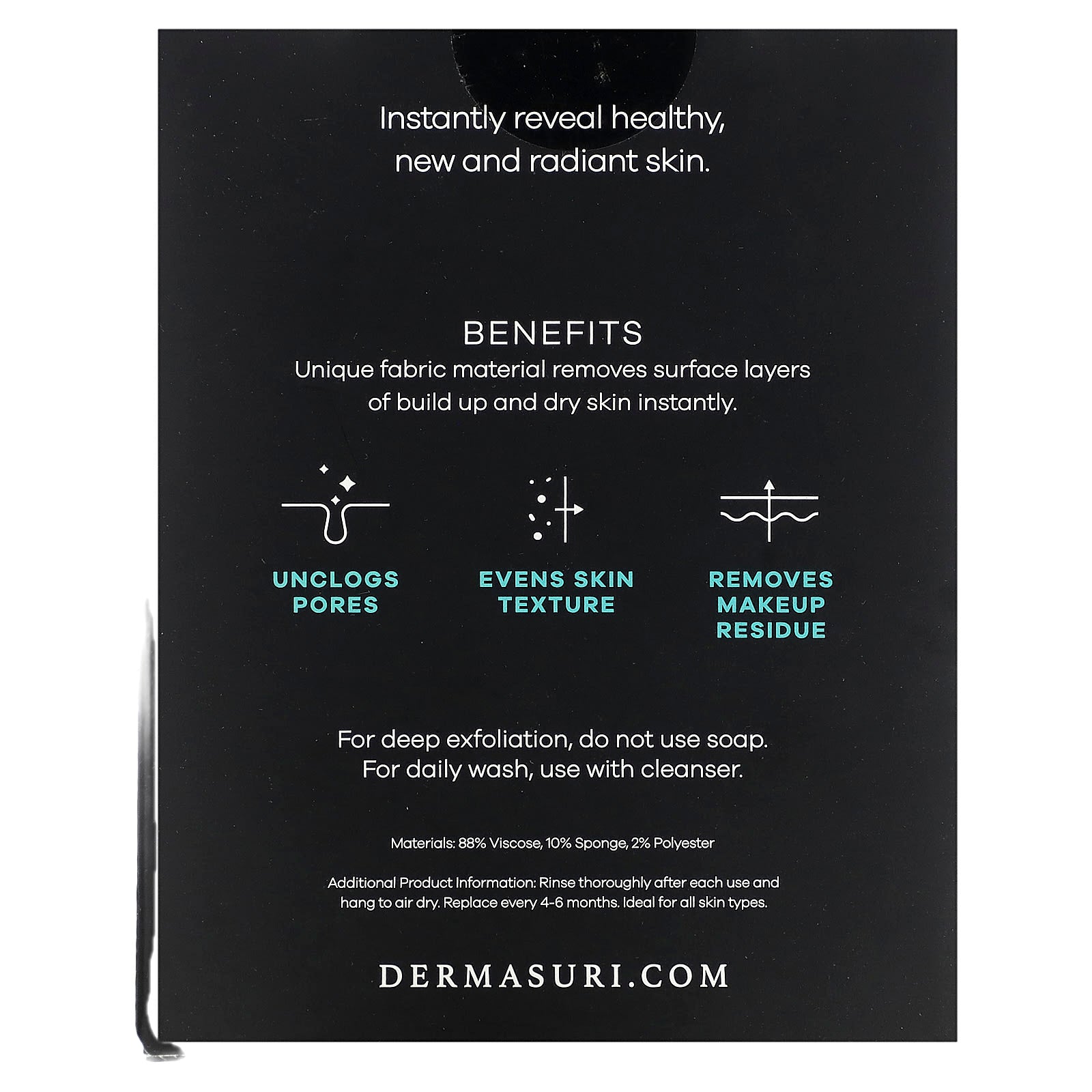 Dermasuri Exfoliating Mitt for Glowing Skin - $11.99 - Image 2