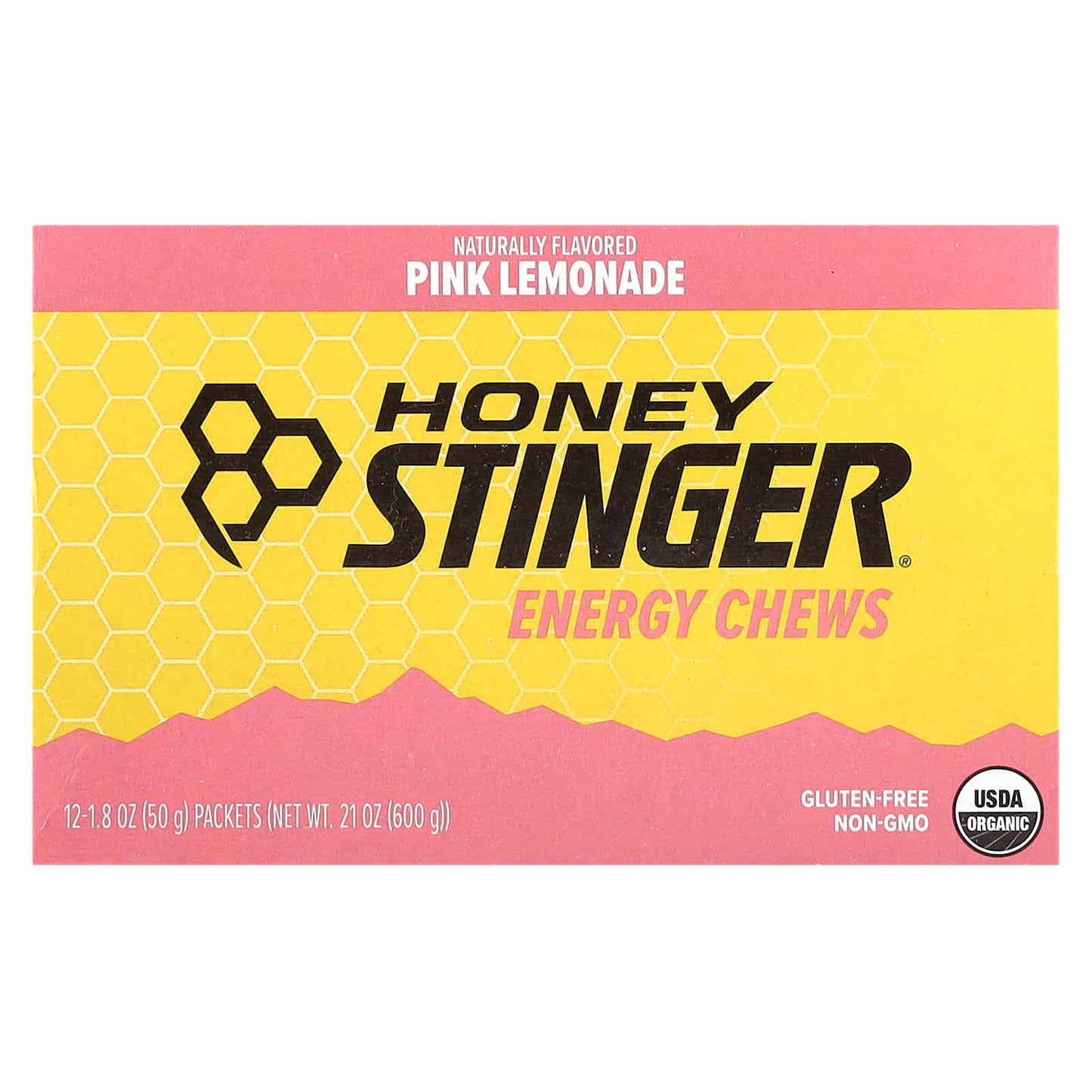 Organic Energy Chews by Honey Stinger | 12 Packets - Image 1