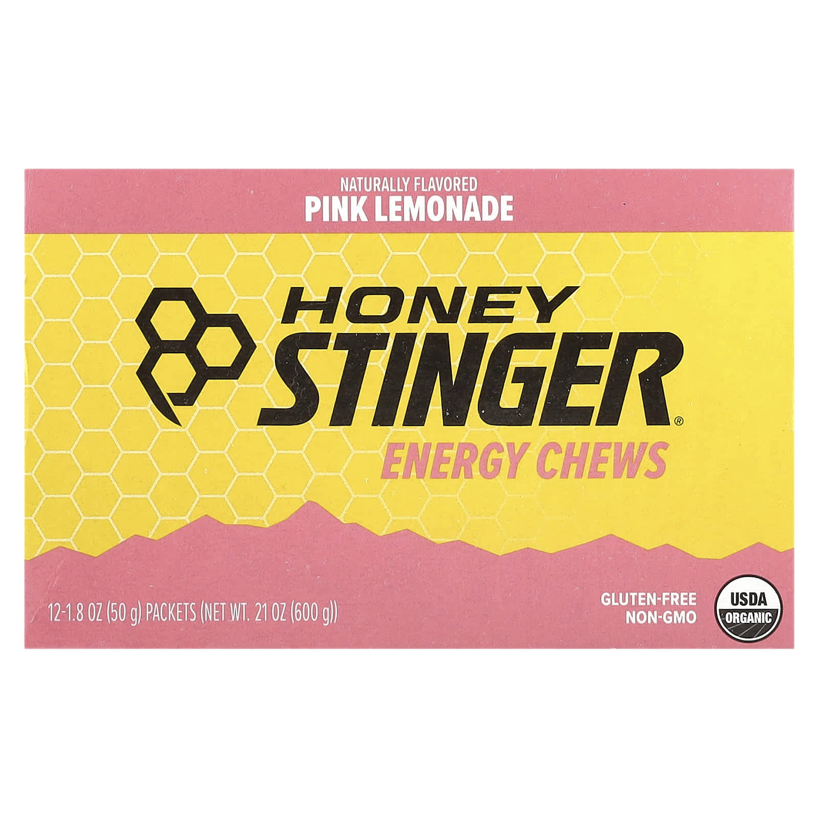 Organic Energy Chews by Honey Stinger | 12 Packets - Image 1