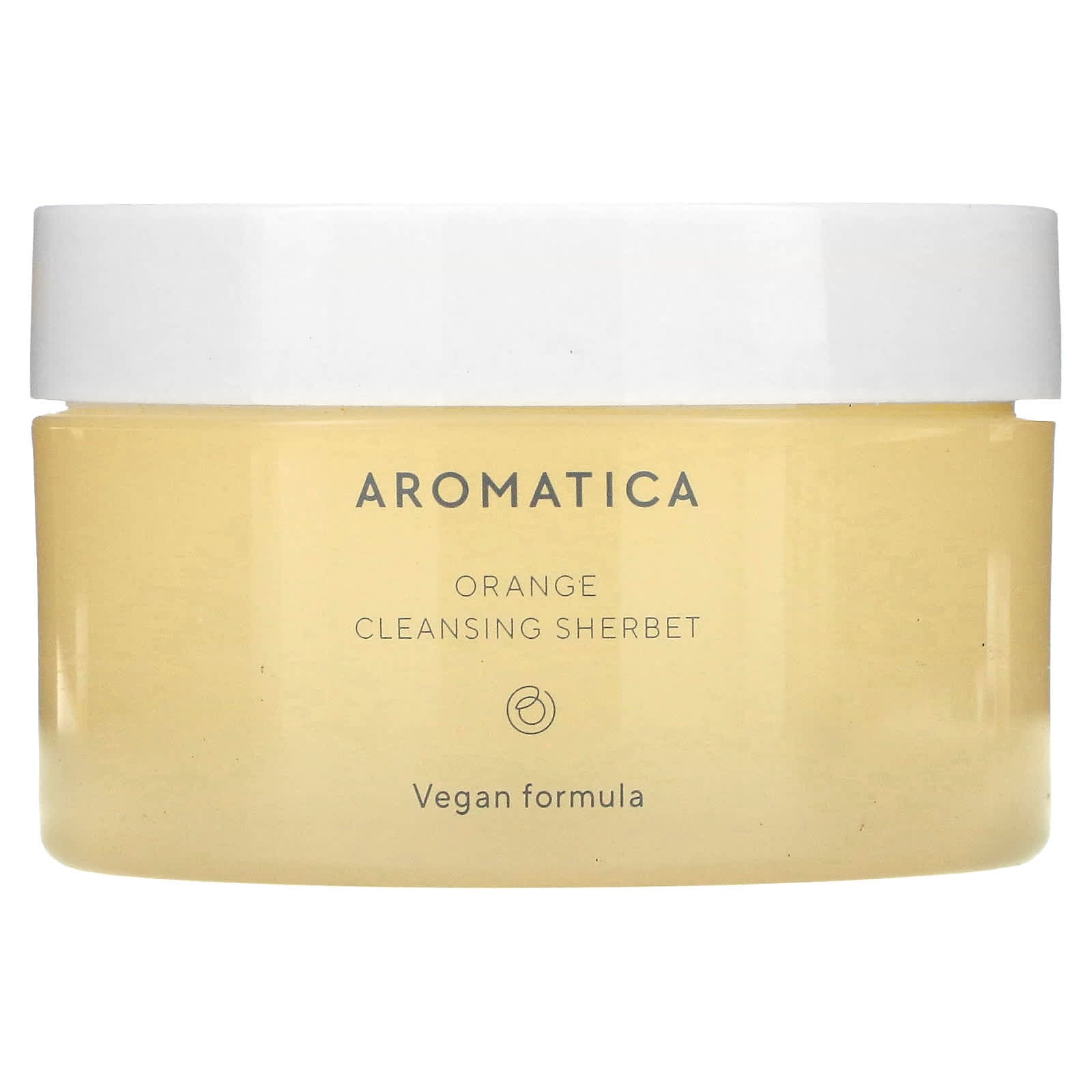 <strong>Aromatica Orange Cleansing Sherbet</strong> | Natural Makeup Remover, 5.2 oz - Image 1